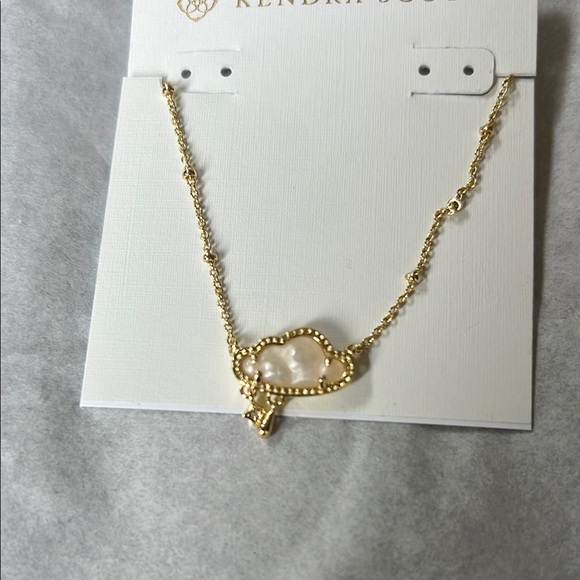 Kendra Scott Gold Cloud Necklace - Picture 2 of 7